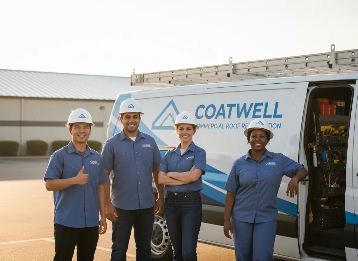 Commercial roof coating company in Weogufka, AL